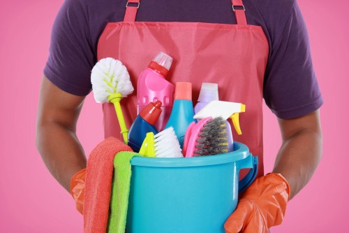 After builders cleaning in a Lewisham home with dust removed from renovated surfaces