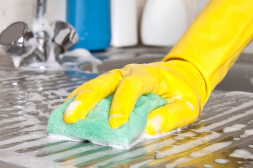 Local cleaner preparing for a home cleaning visit in Lewisham