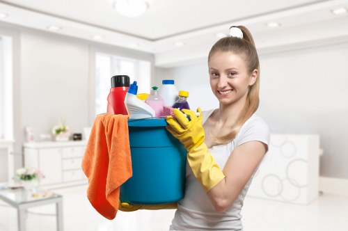 Kitchen deep cleaning during a tenancy changeover in Lewisham