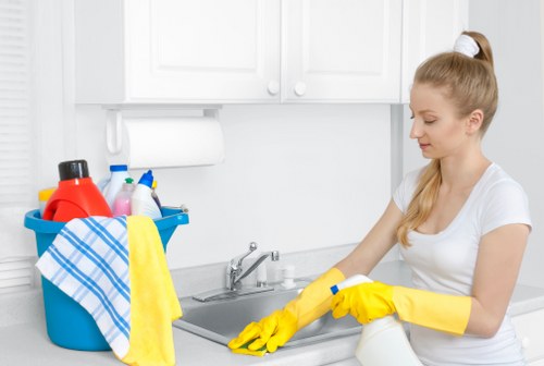 Commercial cleaning in a Lewisham office or shop